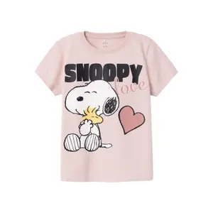 Girl's T-shirt Name it Nanni Snoopy image-0