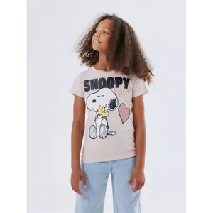 Girl's T-shirt Name it Nanni Snoopy image-1