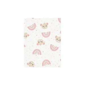 Baby girl bodysuit Name it Orchid Pink Teddy (x2) image-3