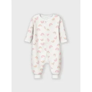 Baby girl romper Name it Orchid Pink Teddy image-2