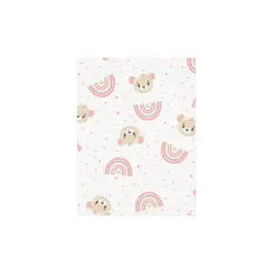 Baby girl romper Name it Orchid Pink Teddy image-3