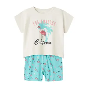 Girl's pajamas Name it Cap flamigo image-0