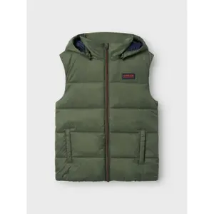 Children's sleeveless hooded down jacket Name it Monay image-1