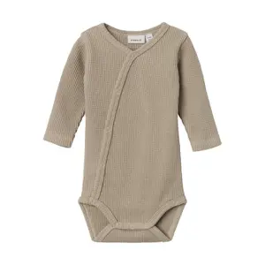 Baby long-sleeved romper Name it Waffe image-0