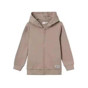 Hooded sweatshirt with zipper Name it image-0