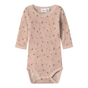 Baby girl long sleeve wool romper Name it Wang image-0