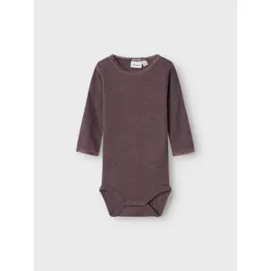 Baby girl long sleeve wool romper Name it Wang image-1