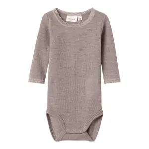 Baby girl long sleeve wool romper Name it Wang image-0