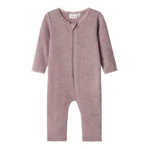 Baby girl wool onesie Name it Wang image-0