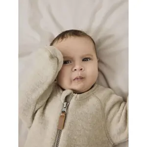 Raglan sleeve wool T-shirt for baby girl Name it Mino image-5