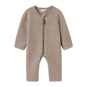 Raglan sleeve wool T-shirt for baby girl Name it Mino image-0