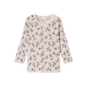 Baby girl long sleeve wool t-shirt Name it Wang image-0