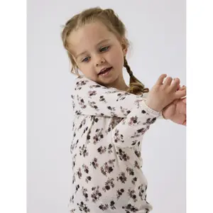 Baby girl long sleeve wool t-shirt Name it Wang image-4