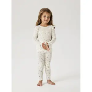 Girls' long-sleeve wool T-shirt Name it Wang 4737930 image-4