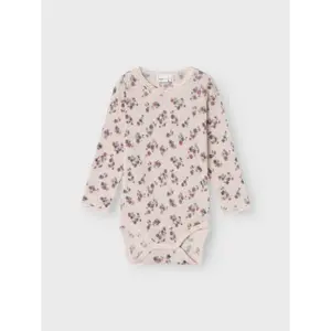 Baby girl long sleeve wool bodysuit Name it Wang image-1