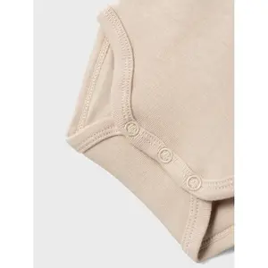 Baby long-sleeved romper Name it Humus (x2) image-2