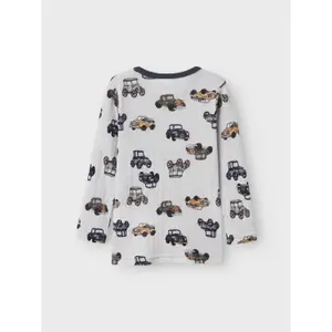 Baby boy long-sleeve wool t-shirt Name it Wang image-4