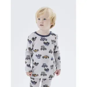 Baby boy long-sleeve wool t-shirt Name it Wang image-3