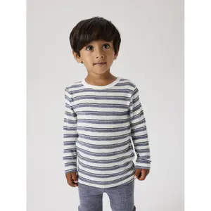 Baby boy long-sleeve wool t-shirt Name it Wang 4737338 image-4