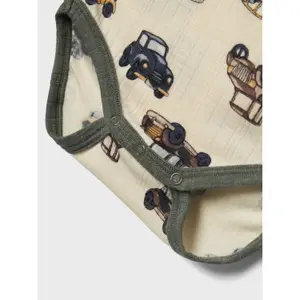 Long-sleeved wool bodysuit for kids Name it Wang image-2