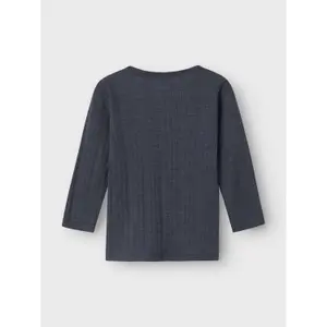 Baby boy long-sleeve wool t-shirt Name it Wang image-3