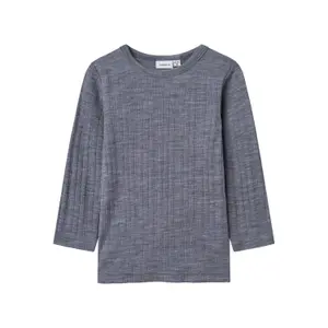 Baby boy long-sleeve wool t-shirt Name it Wang 4737340 image-0