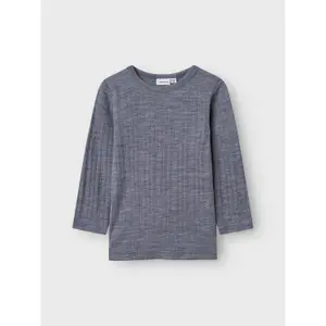 Baby boy long-sleeve wool t-shirt Name it Wang 4737340 image-2
