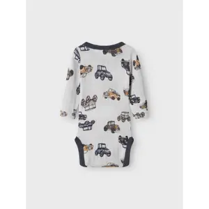 Baby boy long sleeve wool romper Name it Wang image-4