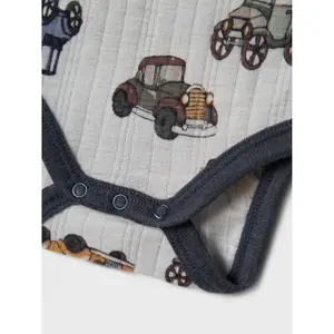 Baby boy long sleeve wool romper Name it Wang image-5