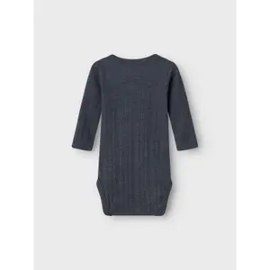 Baby boy long sleeve wool romper Name it Wang image-4