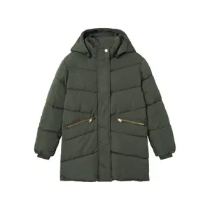 Girl's long hooded jacket Name it Memo image-0