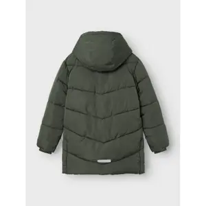 Girl's long hooded jacket Name it Memo image-2