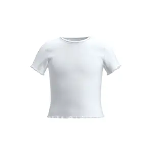 Girl's crop T-shirt Name it Noralina image-0