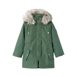 Girl's hooded parka Name it Milla image-0