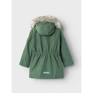Girl's hooded parka Name it Milla image-3