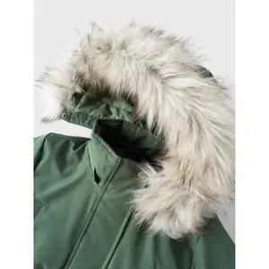 Girl's hooded parka Name it Milla image-4