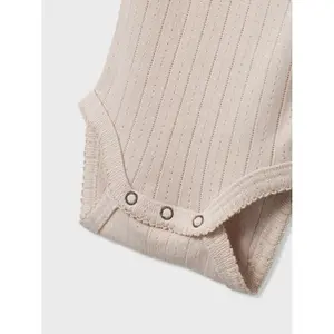 Long-sleeved slim-fit baby girl romper Name it Rachel image-3