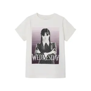 Girl's T-shirt Name it Jax Wednesday image-0