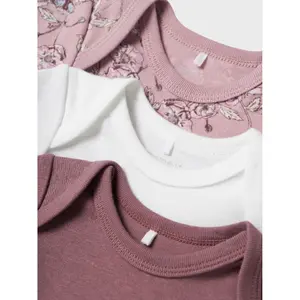 Long-sleeved baby girl romper Name it (x3) image-4