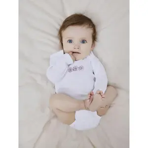 Long-sleeved baby girl romper Name it (x3) image-2