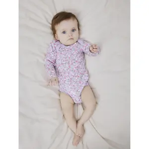 Long-sleeved baby girl romper Name it (x3) image-1