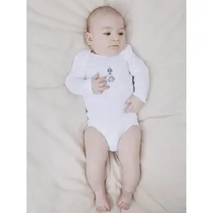 Baby boy long sleeve romper Name it Elephant (x3) image-4