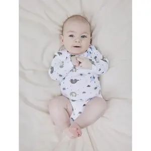 Baby boy long sleeve romper Name it Elephant (x3) image-3