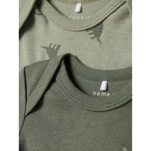 Baby boy long sleeve romper Name it Dino (x3) image-5