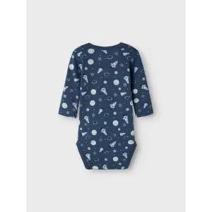 Baby boy long sleeve romper Name it Space (x3) image-4