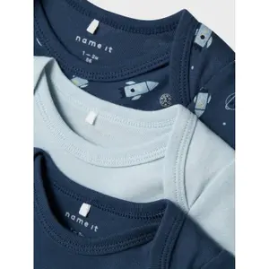 Baby boy long sleeve romper Name it Space (x3) image-5