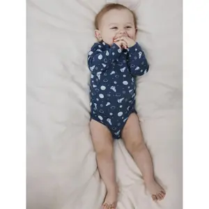 Baby boy long sleeve romper Name it Space (x3) image-2