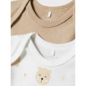 Baby long-sleeved bodysuit Name it (x3) image-5