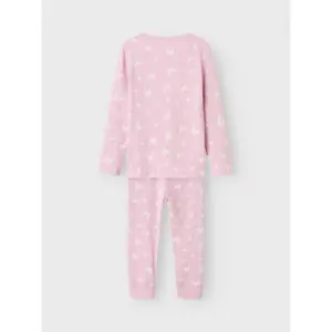 Printed butterfly pyjamas for baby girl Name it image-1