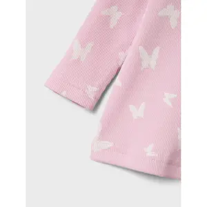 Printed butterfly pyjamas for baby girl Name it image-2